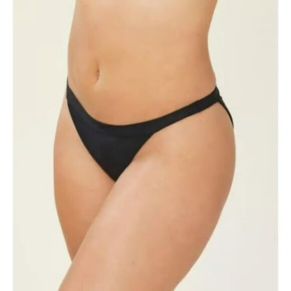 Andie Swim The Caicos‎ Bottom Black XL Bikini Bottom Swimwear - Picture 2 of 9